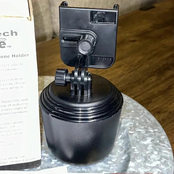 NWT WeatherTech CupFone Cell Phone Holder Black Universal Brand - Picture 10 of 11